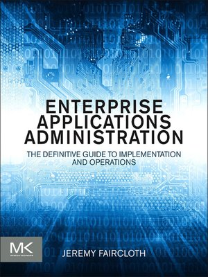 cover image of Enterprise Applications Administration